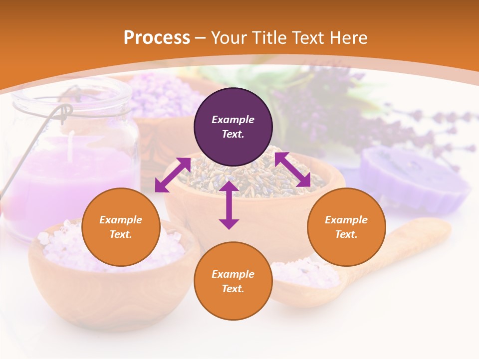 Herb Pampering Beauty PowerPoint Template