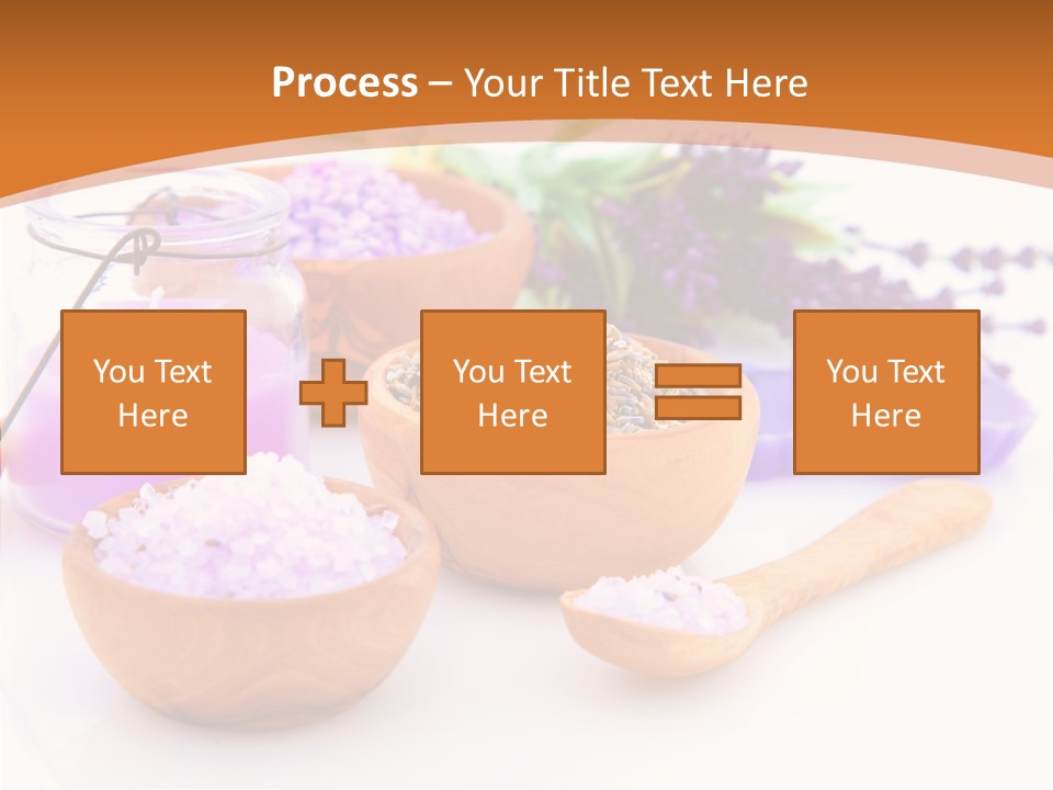 Herb Pampering Beauty PowerPoint Template