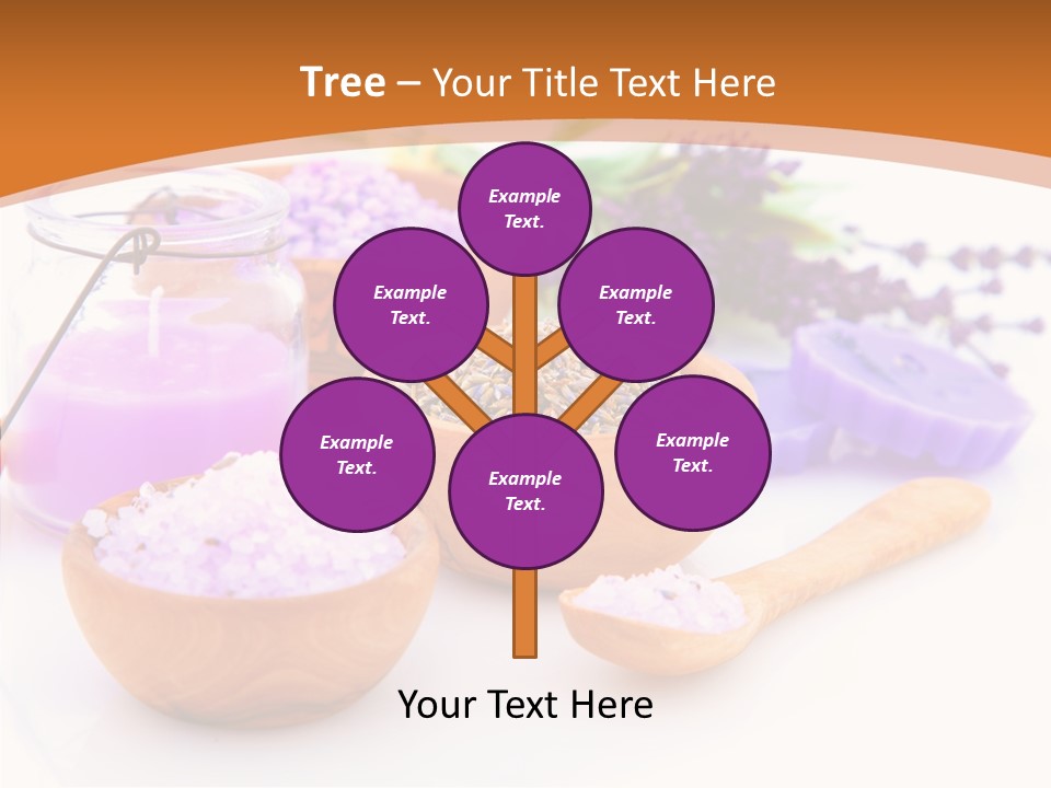 Herb Pampering Beauty PowerPoint Template