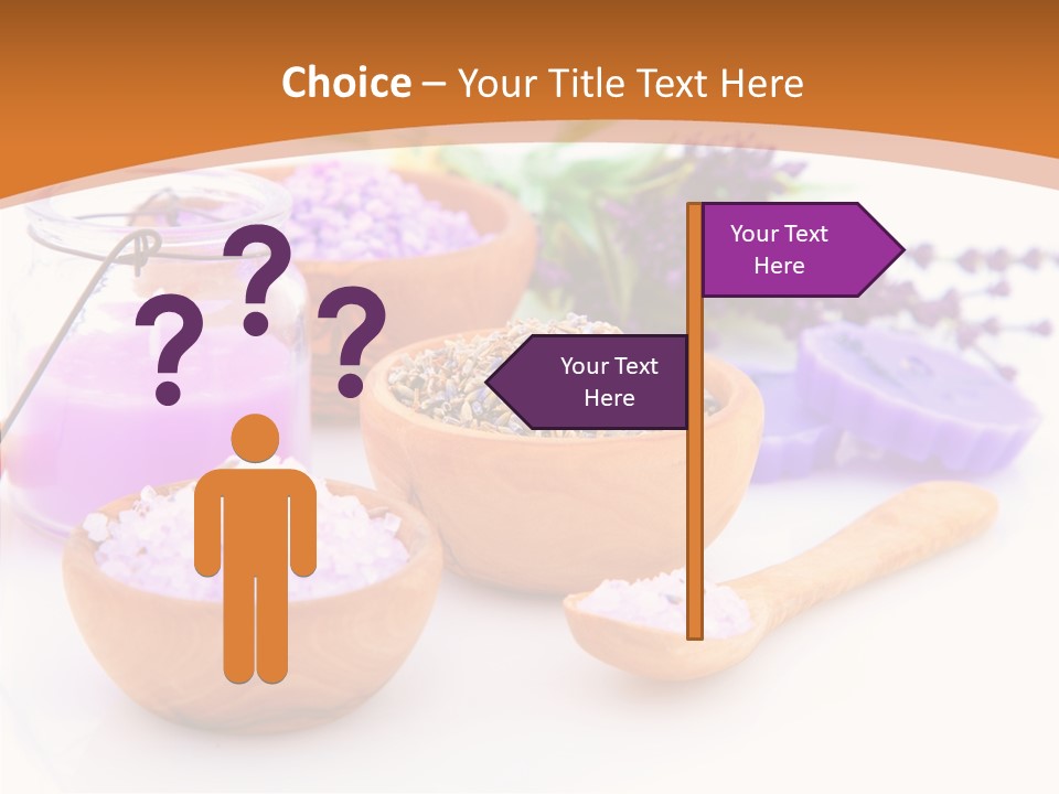 Herb Pampering Beauty PowerPoint Template