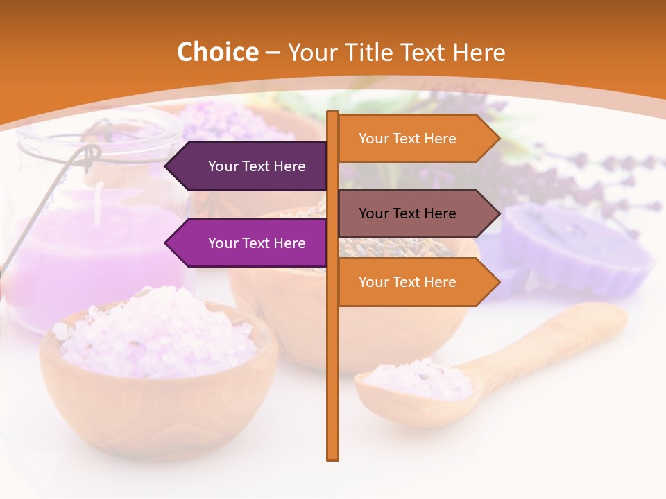 Herb Pampering Beauty PowerPoint Template