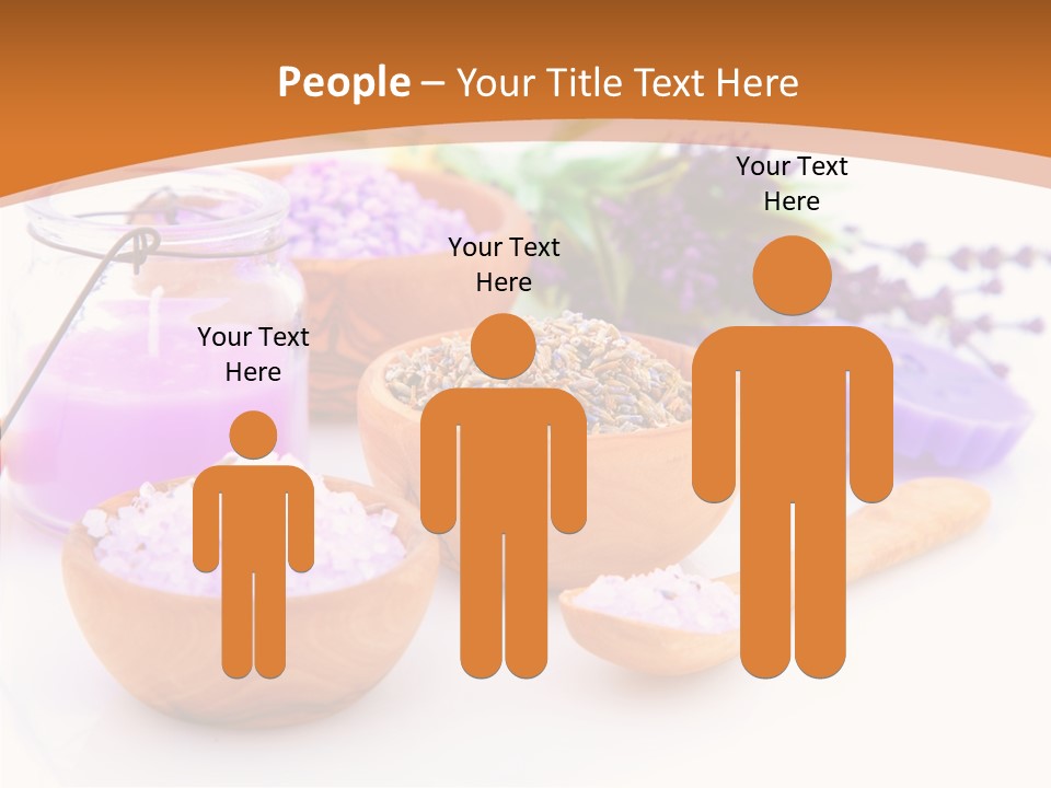 Herb Pampering Beauty PowerPoint Template