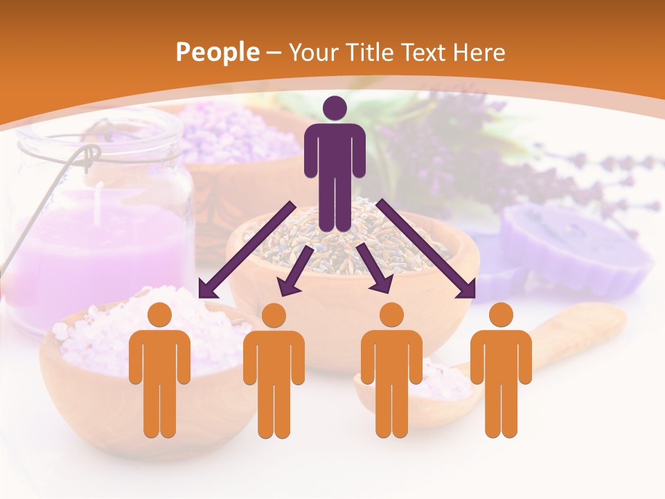 Herb Pampering Beauty PowerPoint Template