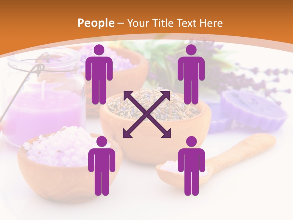 Herb Pampering Beauty PowerPoint Template