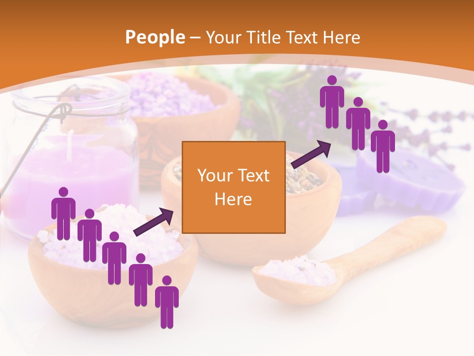 Herb Pampering Beauty PowerPoint Template