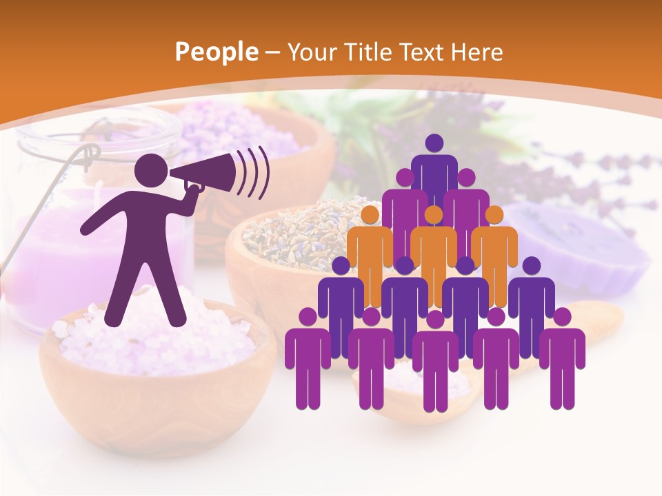 Herb Pampering Beauty PowerPoint Template