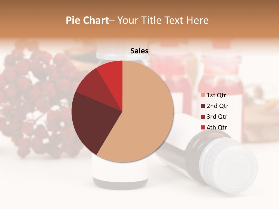 Label Heal Brown PowerPoint Template