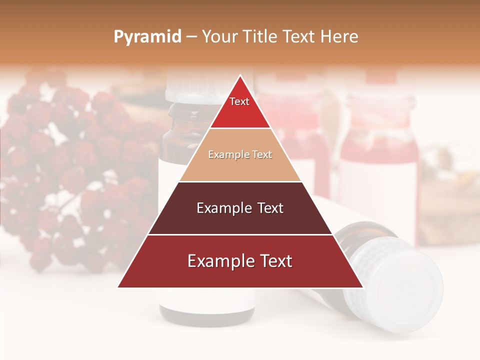 Label Heal Brown PowerPoint Template