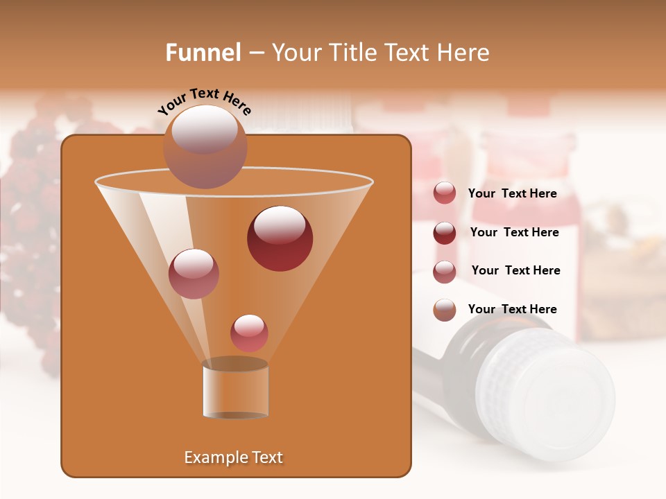 Label Heal Brown PowerPoint Template