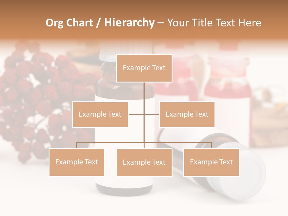 Label Heal Brown PowerPoint Template