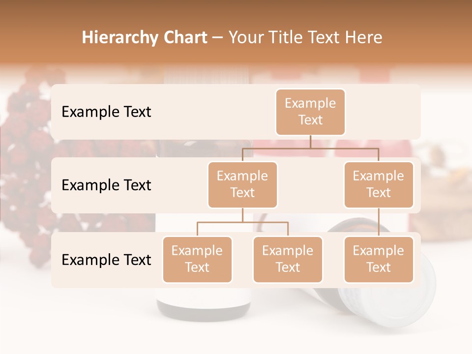 Label Heal Brown PowerPoint Template
