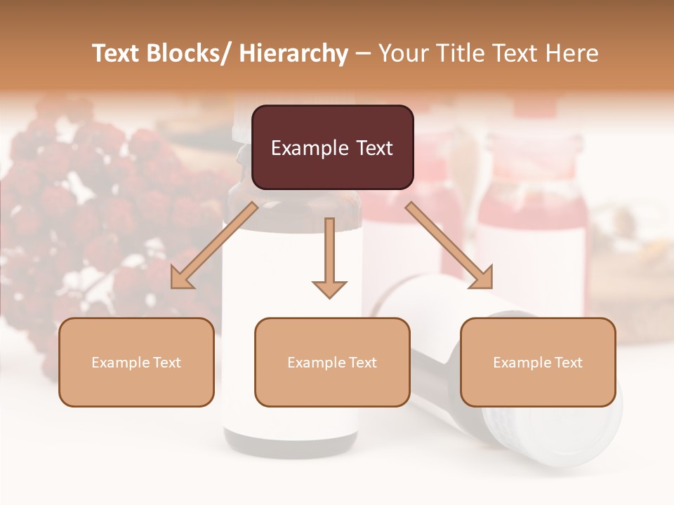 Label Heal Brown PowerPoint Template