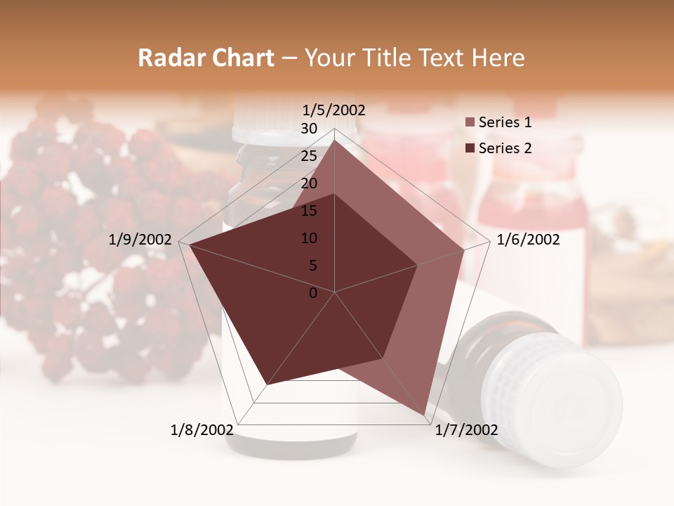 Label Heal Brown PowerPoint Template
