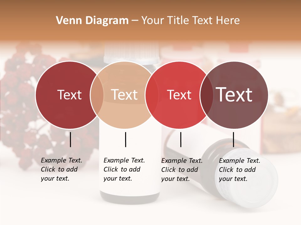 Label Heal Brown PowerPoint Template