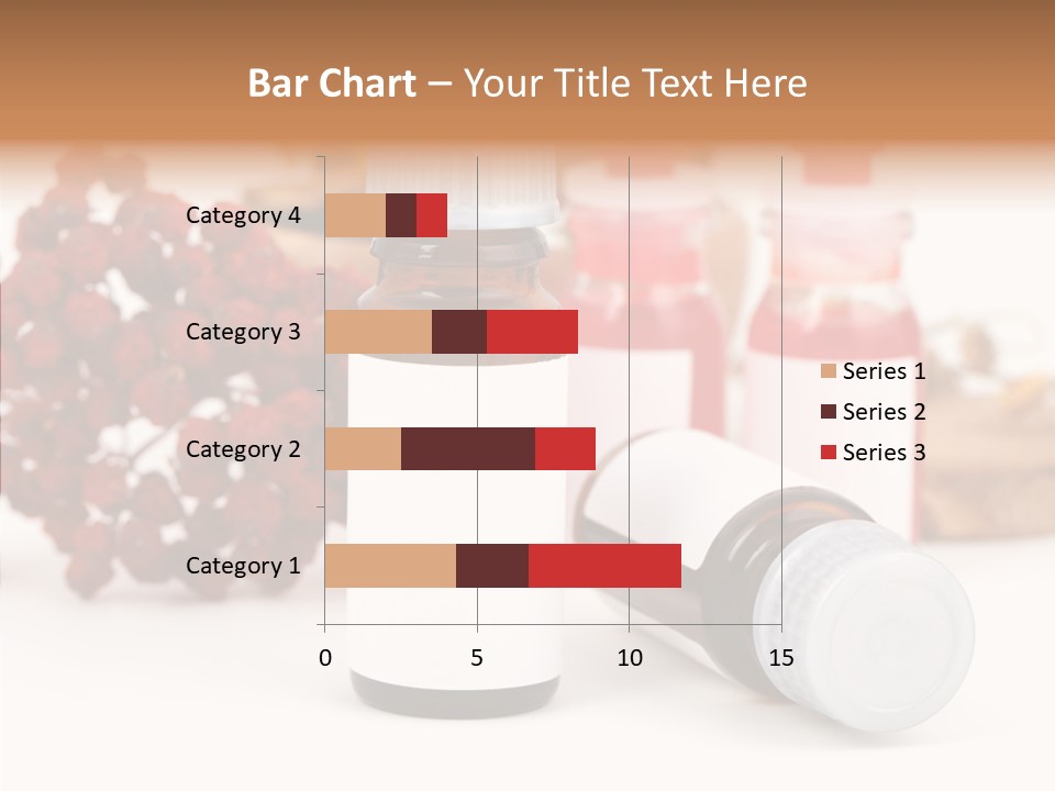 Label Heal Brown PowerPoint Template