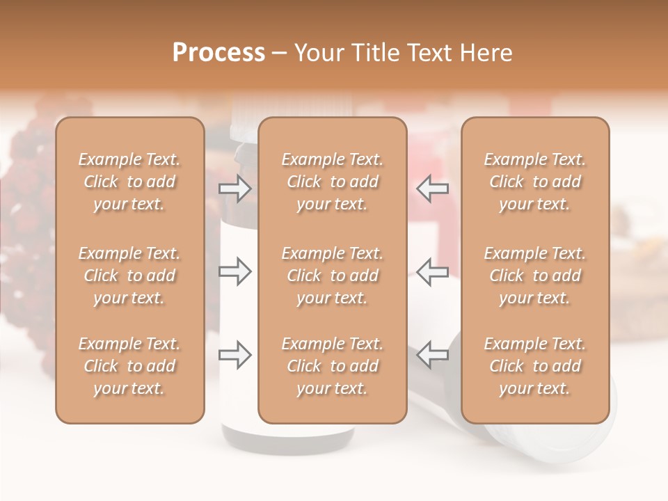 Label Heal Brown PowerPoint Template