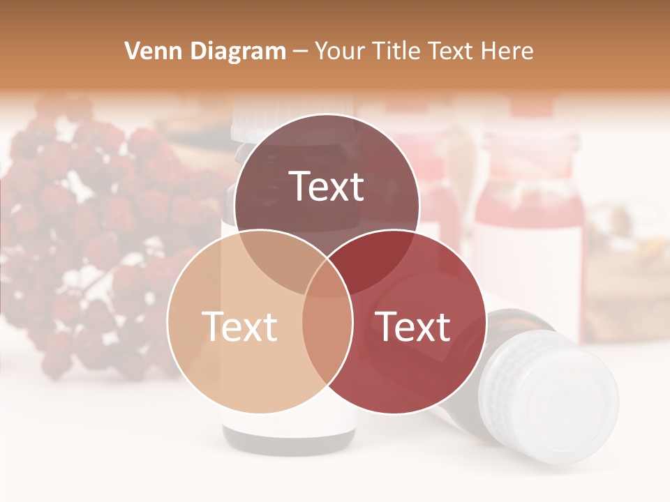 Label Heal Brown PowerPoint Template