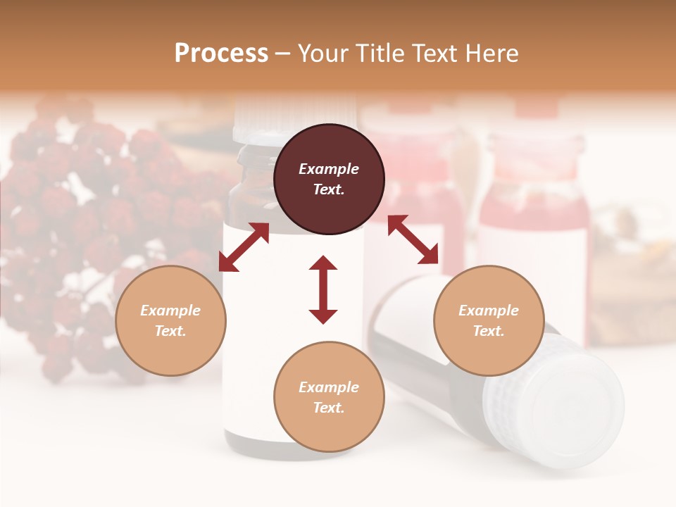 Label Heal Brown PowerPoint Template