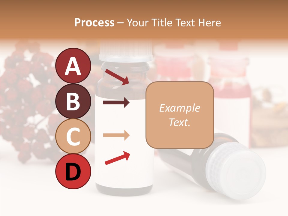 Label Heal Brown PowerPoint Template