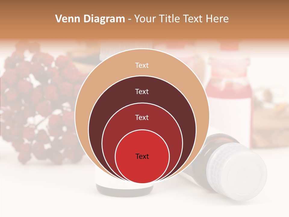 Label Heal Brown PowerPoint Template