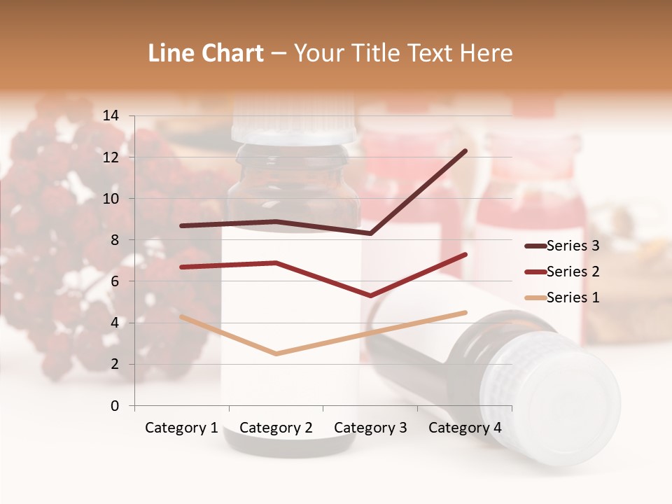 Label Heal Brown PowerPoint Template