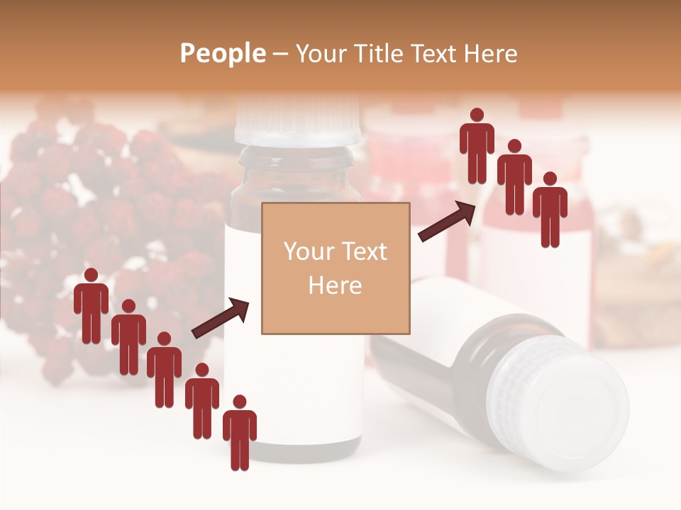 Label Heal Brown PowerPoint Template