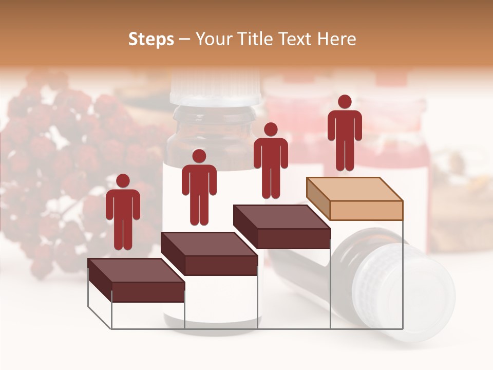 Label Heal Brown PowerPoint Template