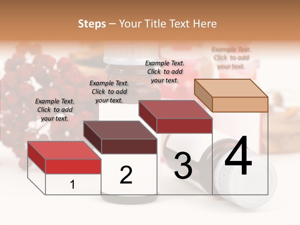 Label Heal Brown PowerPoint Template