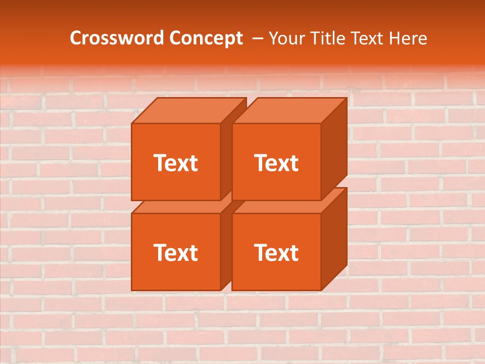 Stonewall Brickwall Urban PowerPoint Template