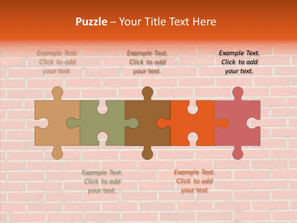 Stonewall Brickwall Urban PowerPoint Template