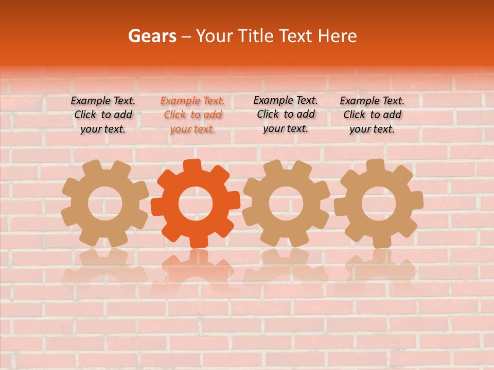 Stonewall Brickwall Urban PowerPoint Template