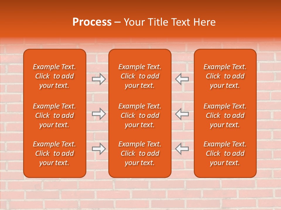 Stonewall Brickwall Urban PowerPoint Template