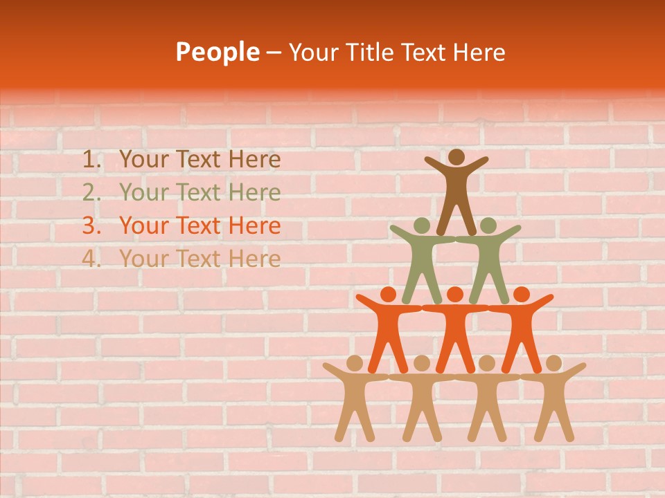 Stonewall Brickwall Urban PowerPoint Template