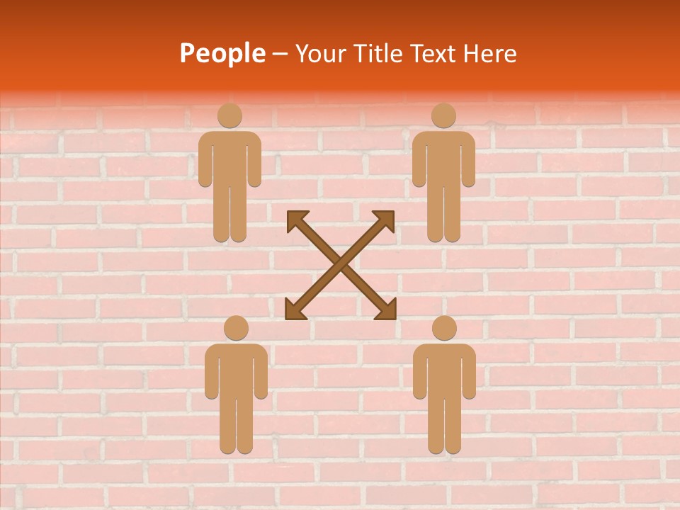 Stonewall Brickwall Urban PowerPoint Template