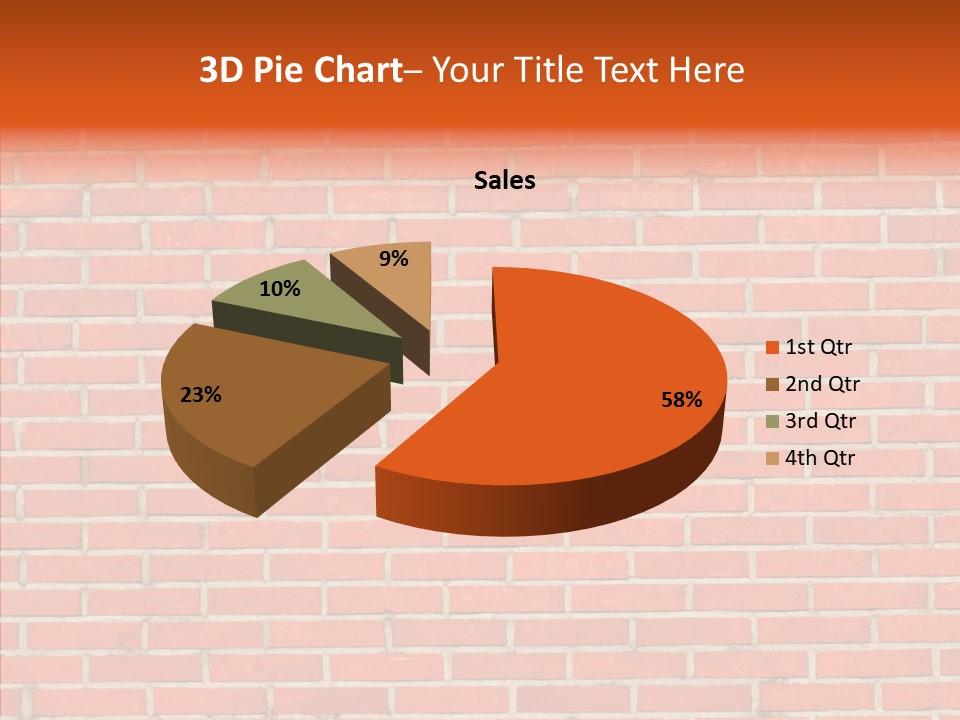 Stonewall Brickwall Urban PowerPoint Template