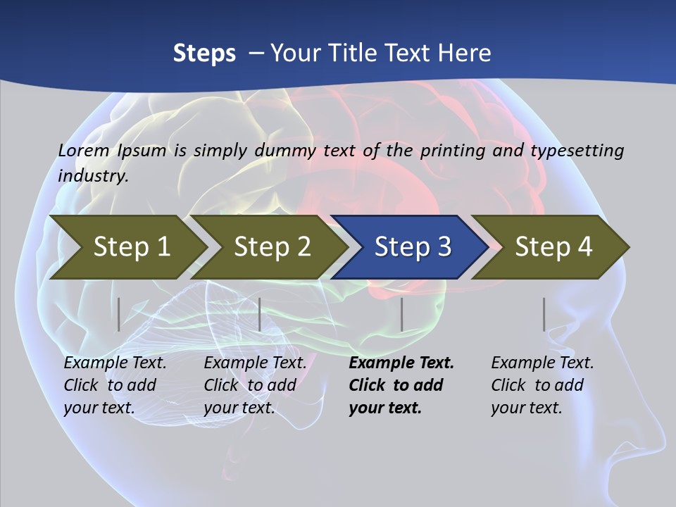Medical Think Part PowerPoint Template