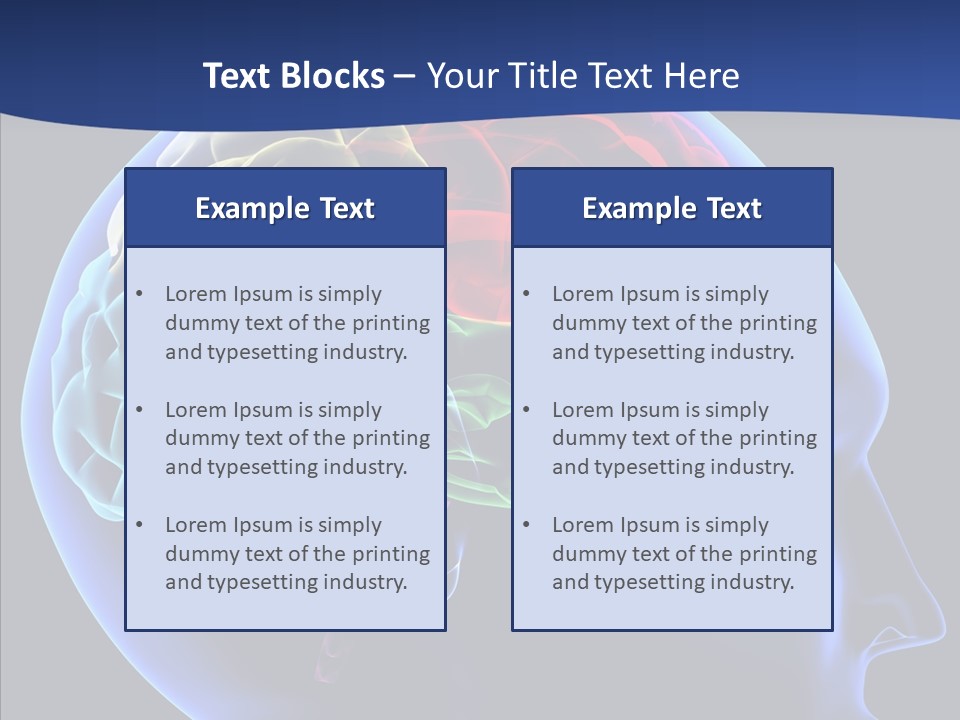 Medical Think Part PowerPoint Template