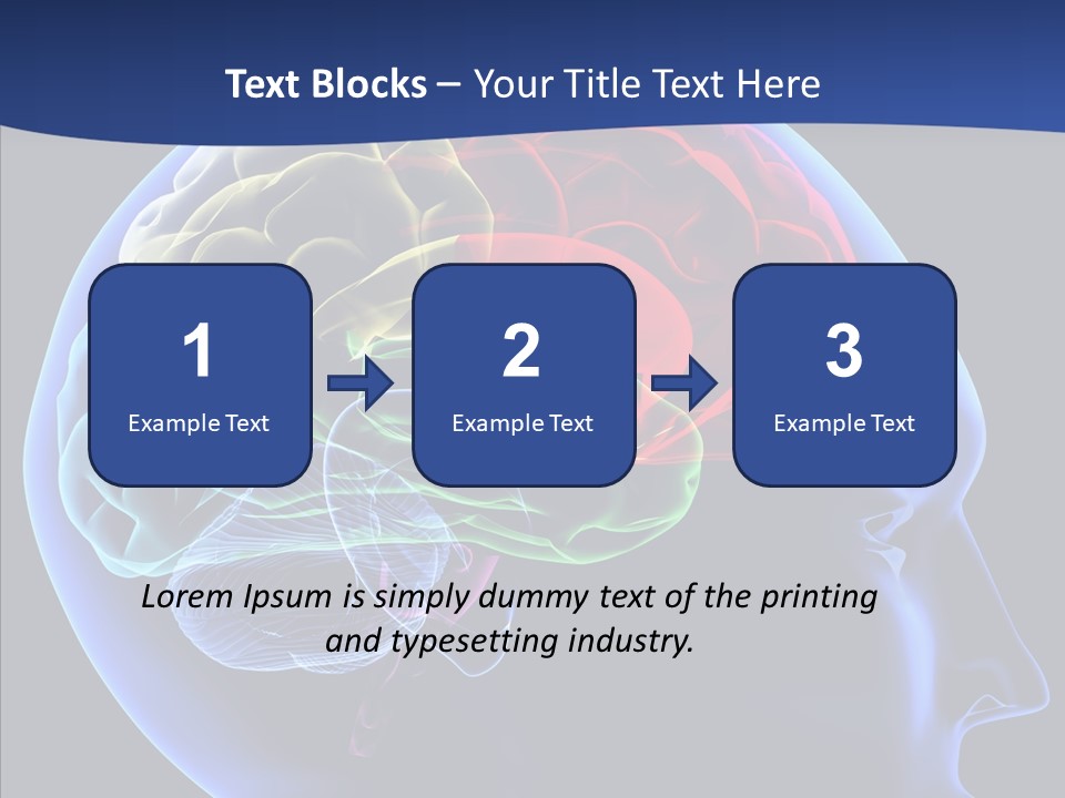 Medical Think Part PowerPoint Template