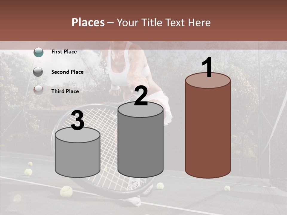 Quarter Strength Play PowerPoint Template