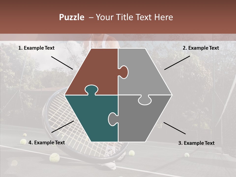 Quarter Strength Play PowerPoint Template