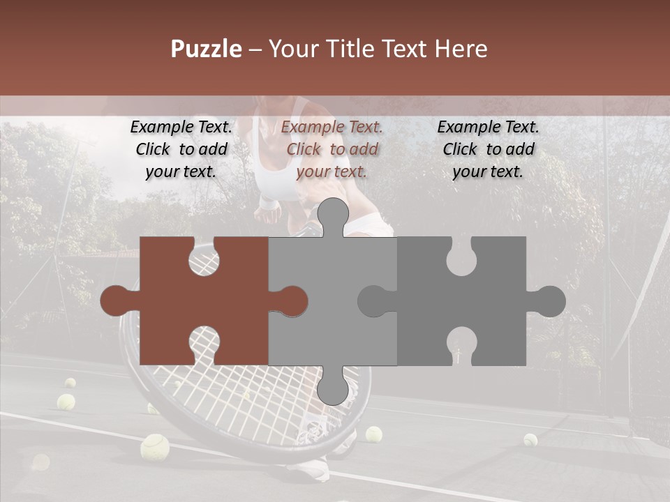 Quarter Strength Play PowerPoint Template