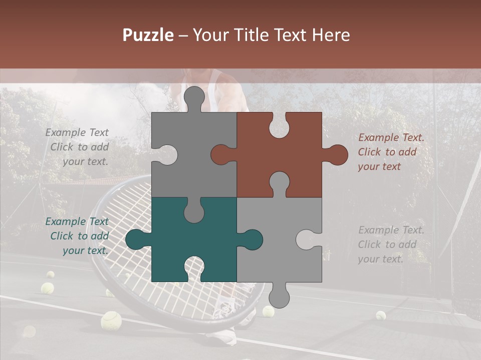 Quarter Strength Play PowerPoint Template