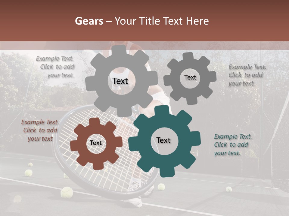 Quarter Strength Play PowerPoint Template