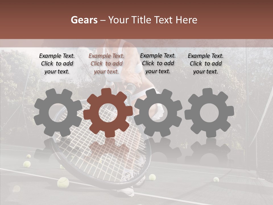 Quarter Strength Play PowerPoint Template