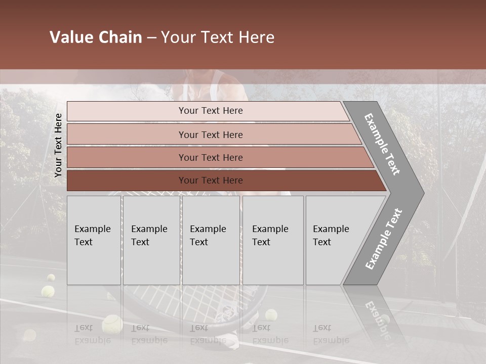 Quarter Strength Play PowerPoint Template
