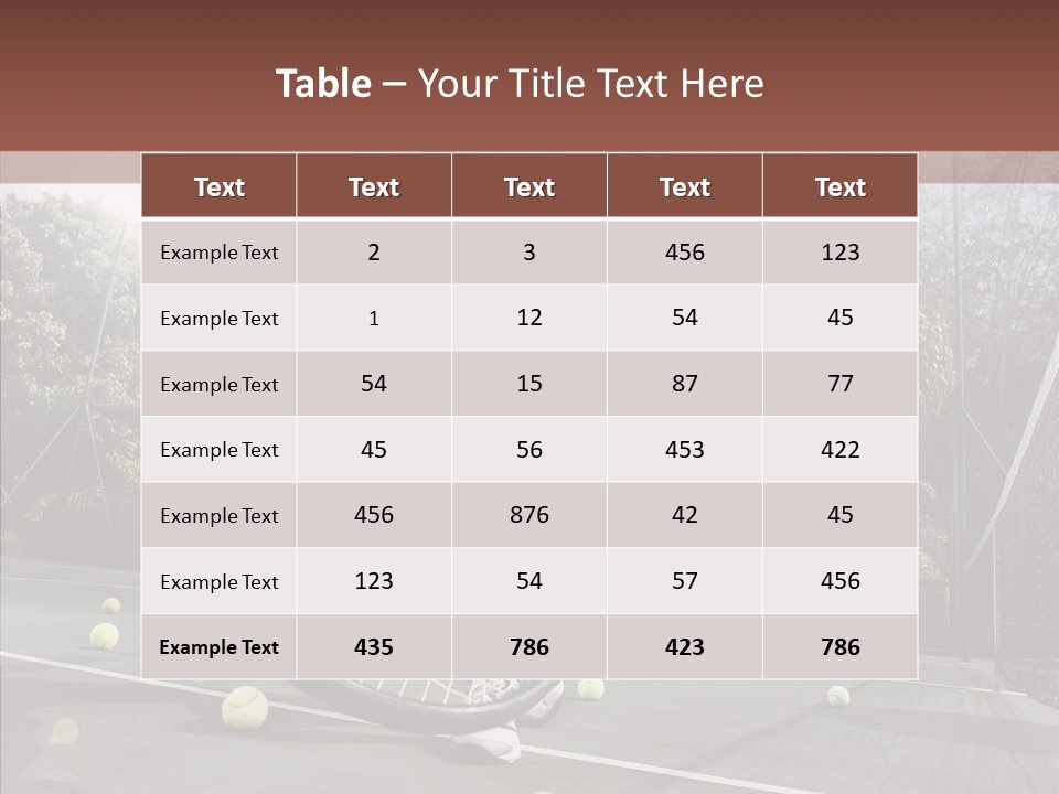 Quarter Strength Play PowerPoint Template