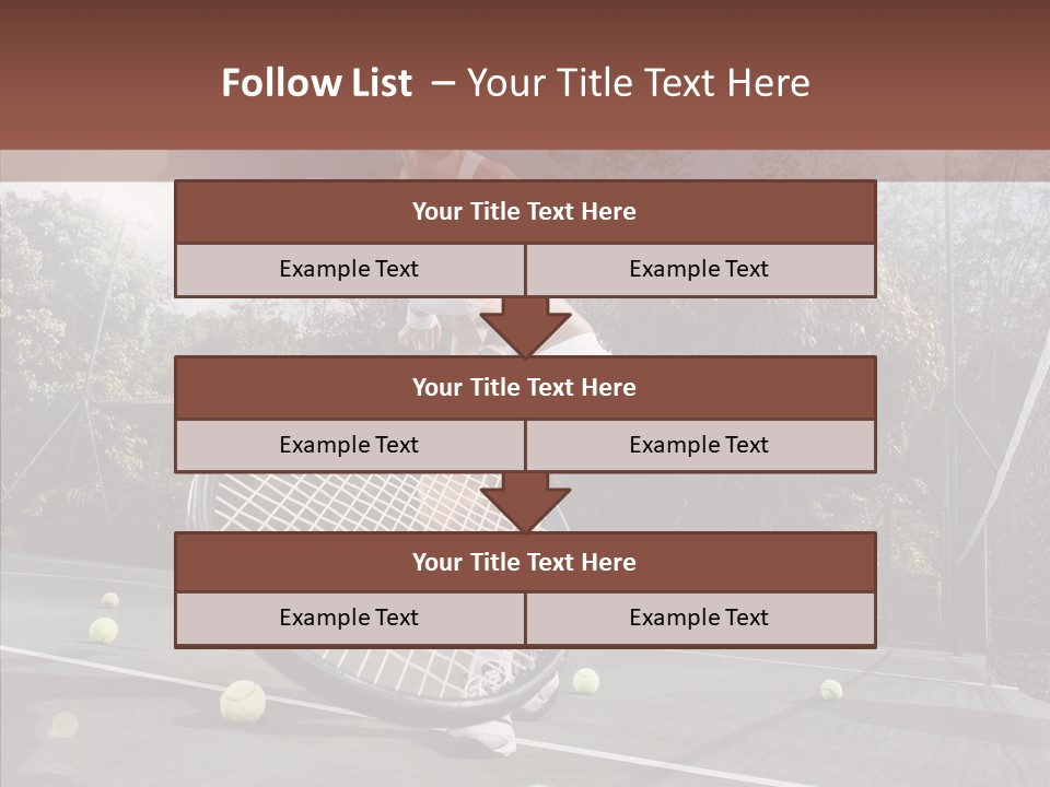 Quarter Strength Play PowerPoint Template