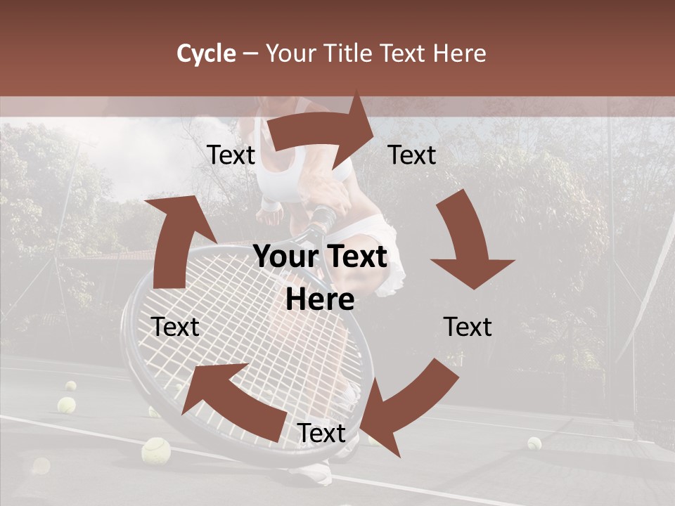 Quarter Strength Play PowerPoint Template