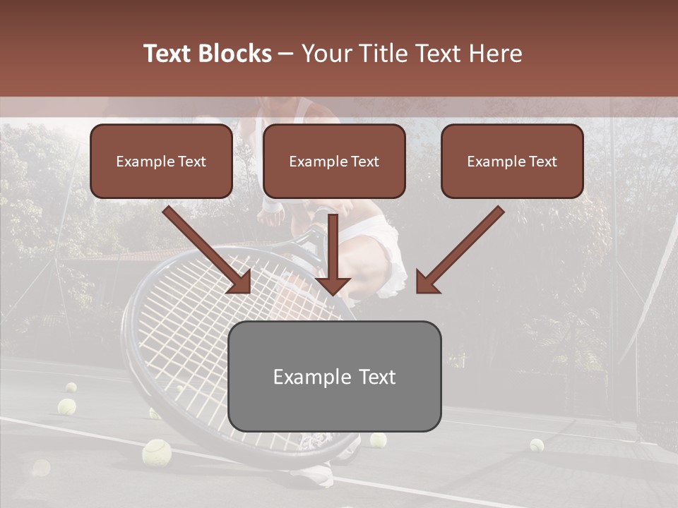 Quarter Strength Play PowerPoint Template