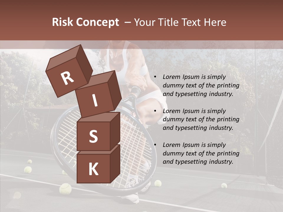 Quarter Strength Play PowerPoint Template